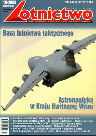 Lotnictwo - Lotnictwo 2008-10 okładka.jpg