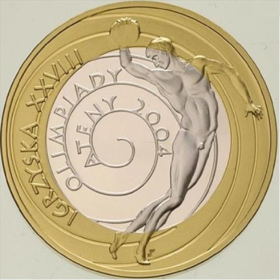Monety Okolicznościowe 10 i 20 zł Srebrne Ag - 2004 - Igrzyska XXVIII Olimpiady  Ateny 2004.JPG
