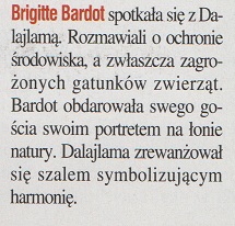 Gwiazdy filmu, TV, muzyki i sportu, skany - Brigitte Bardot. Film nr 9, IX 1998.jpg