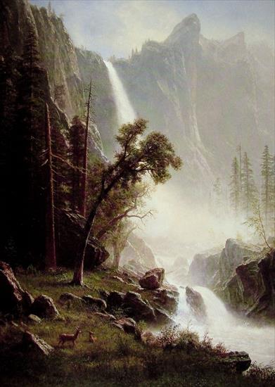 Albert Bierstadt 1830-1902 - Bridal Veil Falls, Yosemite 1871-1873.jpg