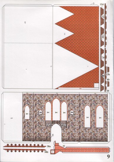 Modelik 2000-03 -  Kościół gotycki w Gryfinie XIIIw - 15.jpg