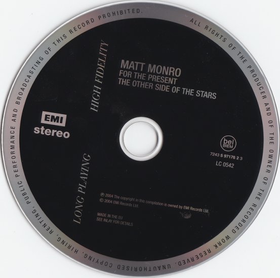 Matt Monro - For the Present  The Other Side of the Stars - IMG_0007.jpg