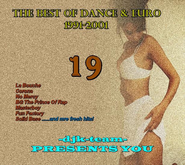 The Best Of Dance  Euro 1991-2001 - Vol.19 by DiskJokey - front.jpg