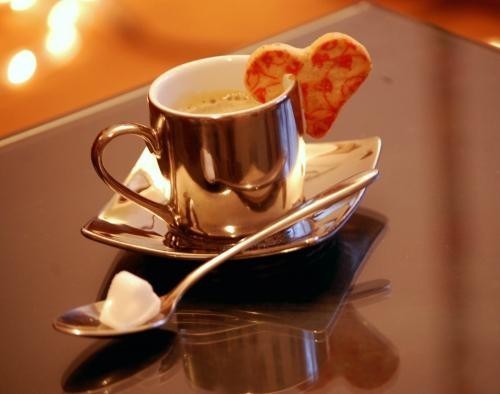 gify-kawa i cos do niej - kawa serduszko pomaraczowe.gif.jpg