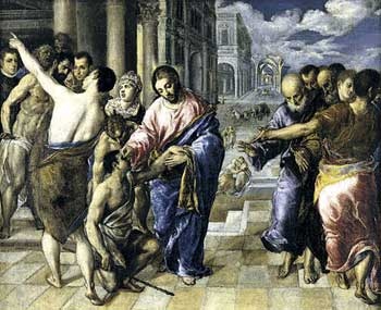 2006 - El Greco - Chrystus uzdrawiający niewidomego.jpg