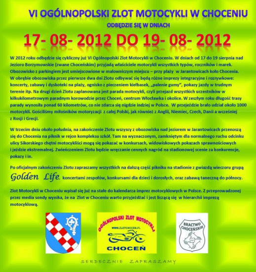 Muzyka - INFO VI Ogólnopolski Zlot Motocykli w Choceniu - Kopia kopia.jpg