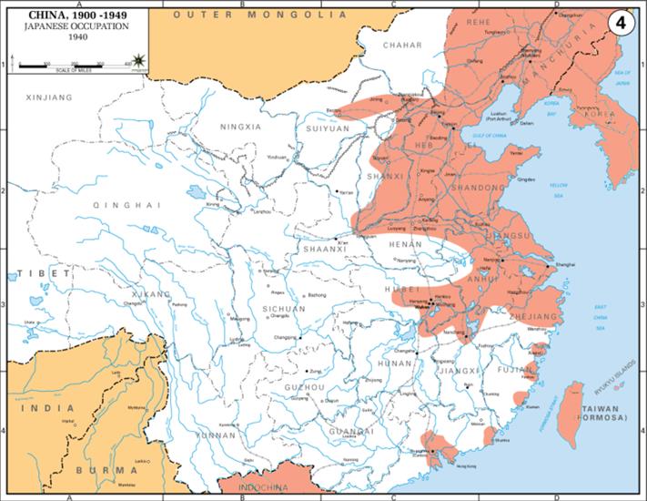 Azja wschodnia - ... - Second_Sino-Japanese_War_WW2. Japońska okupacja Chin i opór, 1944 r.png