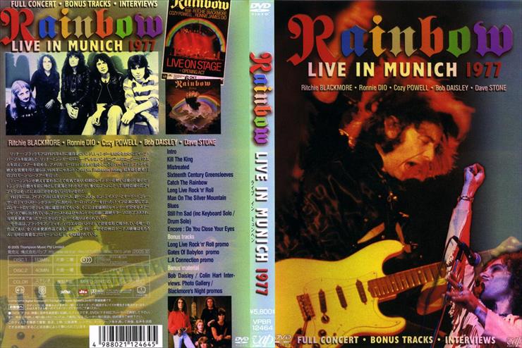 okładki DVD koncerty - Rainbow - Live In Munich 1977.jpg