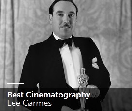 Oscary photo - 1931-32 Lee Garmes with Best Cinematography Oscar for Shanghai Express.jpg