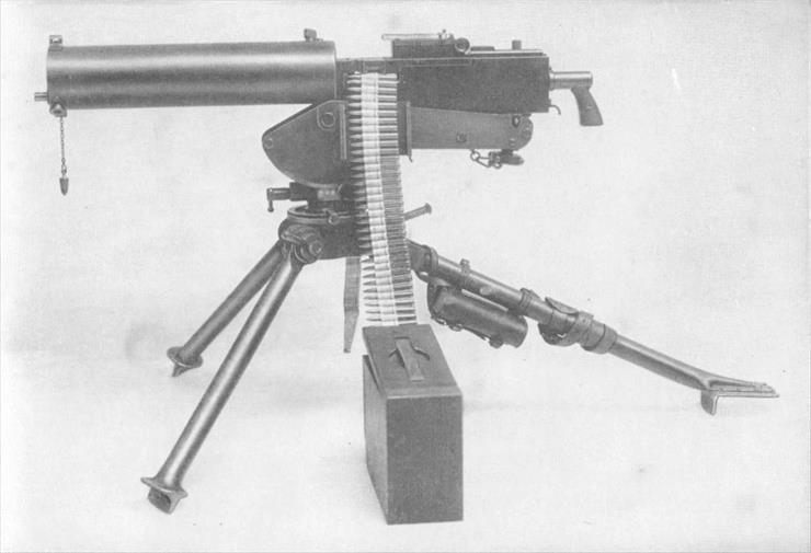 Pistolety i Karab... - Browning Machine Gun, Model 1917, Cal. .30, as Introduced to the Service in World War I..jpg