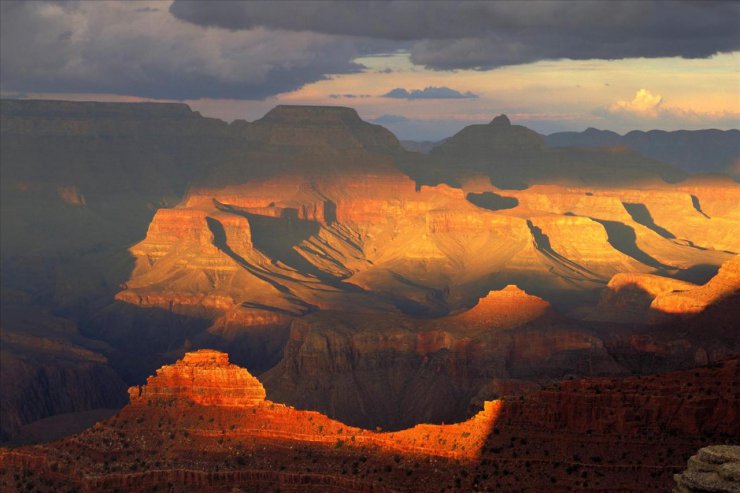 SŁOŃCE - wschody, zachody - View From the South Rim, Grand Canyon National Park, Arizona.jpg