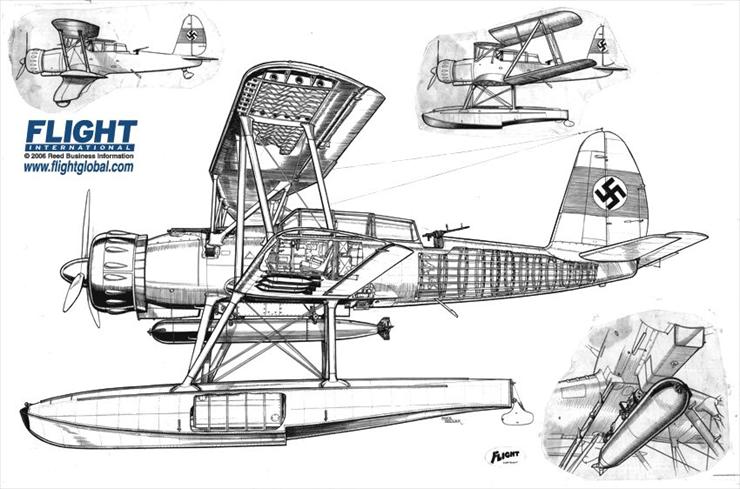 Lotnictwo rysunki - Arado AR95.jpg