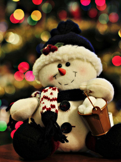 TAPETY komorka - cute_snowman.jpg