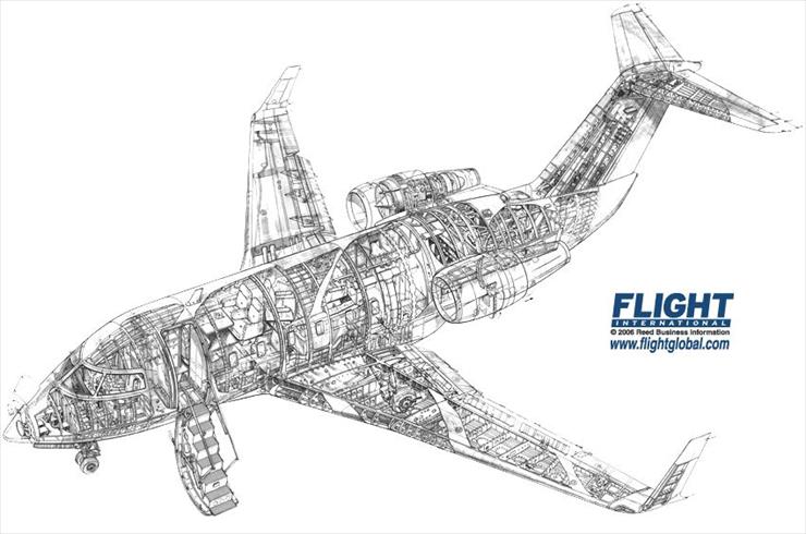 Lotnictwo rysunki - Canadair 601 Challenger.jpg