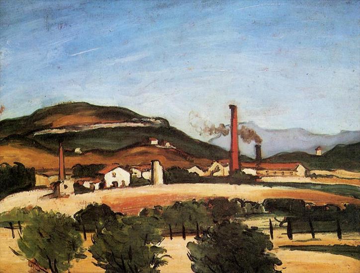Paul Cezanne Paintings 1839-1906 Art nrg - Factories Near Mont de Cengle, 1869-70.jpeg