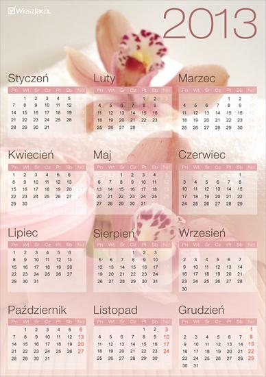  Kalendarz 2013 - kalendarz_2013_z_kwiatem.jpg