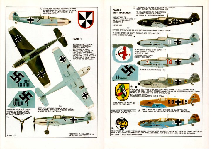 Messerschmitt - Messerschmitt Bf 109E.bmp