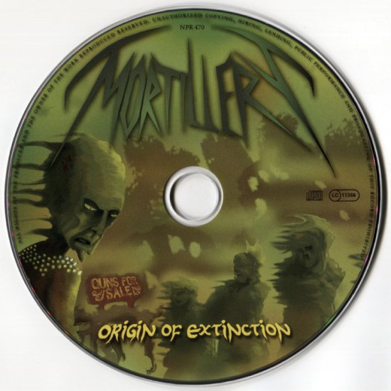 Mortillery - Origin of Extinction 2013 Flac - Cd.jpg