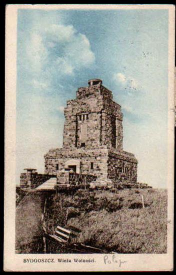 Bydgoszcz na starej fotografii - Bydgoszcz - Wieża Wolności 19271.jpg
