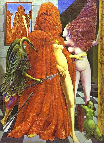 Max Ernst - Max Ernst Ubieranie poślubionej, 1939.jpg