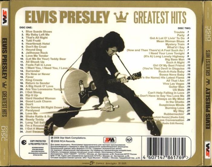 Elvis Presley - CD1OK - Elvis Presley-Greatest Hitsback.JPG