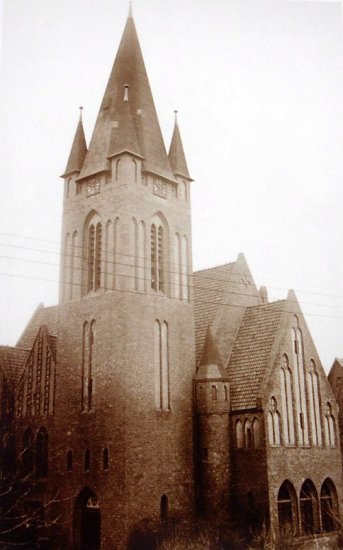 Kościoły w Bydgos... - Bydgoszcz,kościół p.w.Marcina Lutra ul.Leszczyńs... zbudowany na pocz.XX wieku,obecnie nie istnieje.jpg